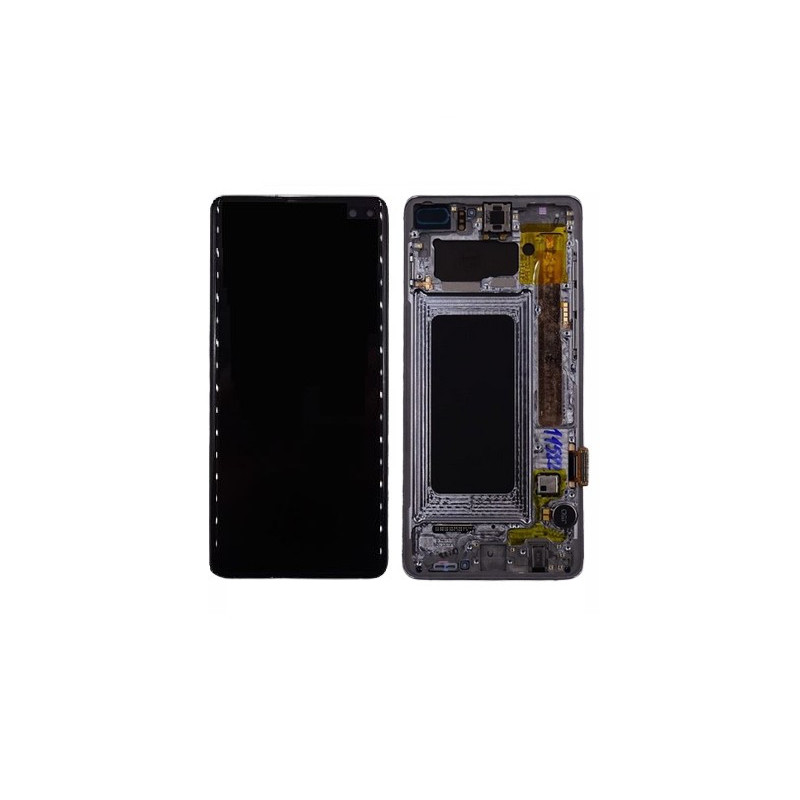 Ecran Samsung Galaxy S10 Plus Prisme Argent (SM-G975) Service Pack