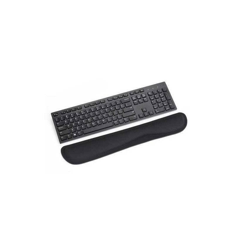 Support de poignet ergonomique pour clavier 460x85x25mm Noir