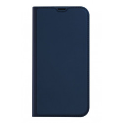 Etui Portefeuille pour iPhone 14 Dux Ducis Skin Pro Bleu